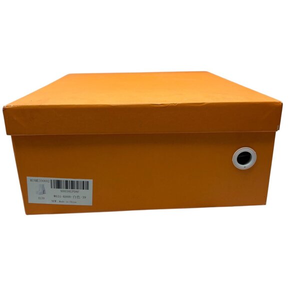 Go-go White Platform Ankle Boots Chunky Block 5.5” Heels Side Zip EU 39 US 9 - Picture 8 of 10